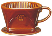 陶器製コーヒードリッパー 101,102-ロトブラウン